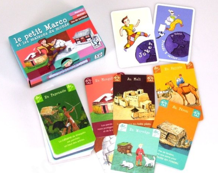 Le petit Marco et les maisons du monde